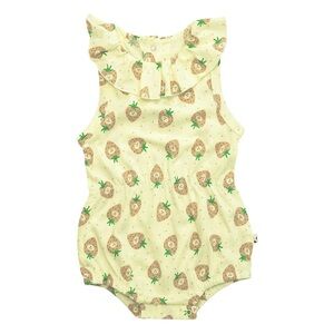 Strawberries Princess Tank Onesie/Romper